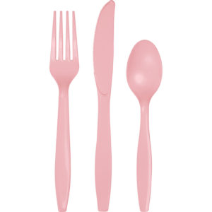 Classic Pink Cutlery Assortment