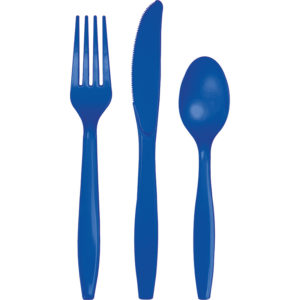 Cobalt Blue Cutlery Assortment