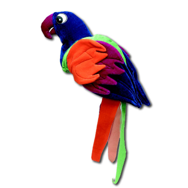 Plush Parrot-Hat