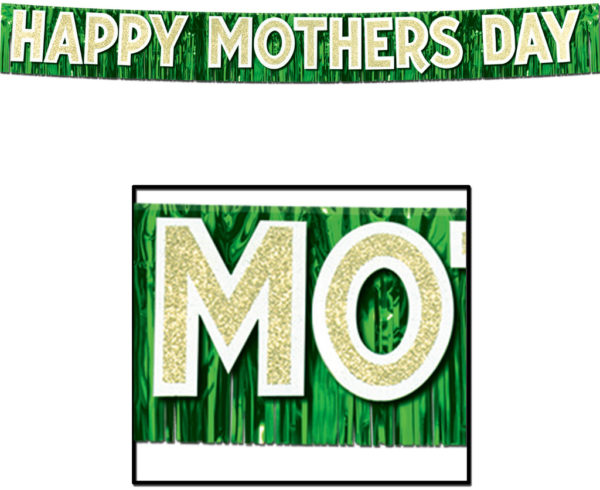 Happy Mothers Day Fringe Banner