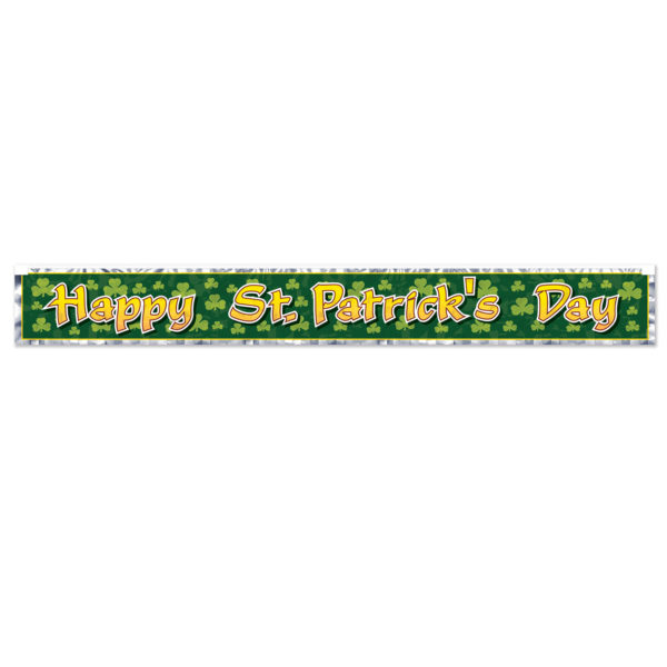 Happy St Patricks Day Fringe Banner