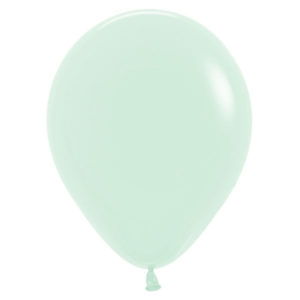 Pastel Matte Green Balloons